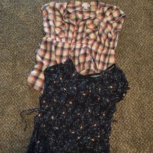 Plus size maternity tops